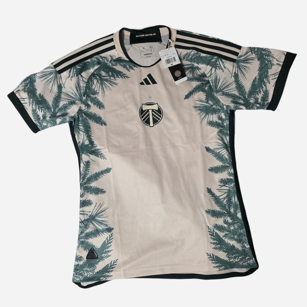 NEW Portland Timbers Adidas 2024/25 NWT Authentic Away Jersey - Men’s M Slim Fit
